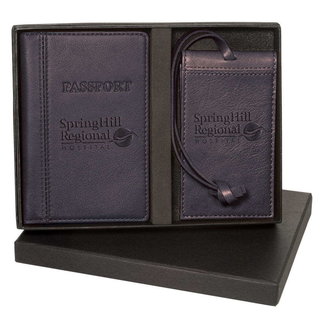Leeman Voyager Lloyd Harbor Passport and Luggage Tag