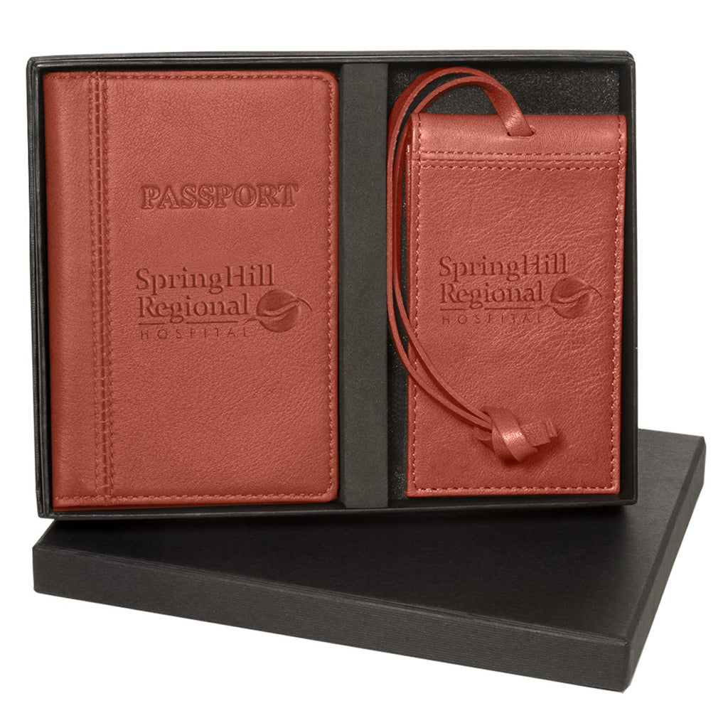 Leeman Voyager Lloyd Harbor Passport and Luggage Tag