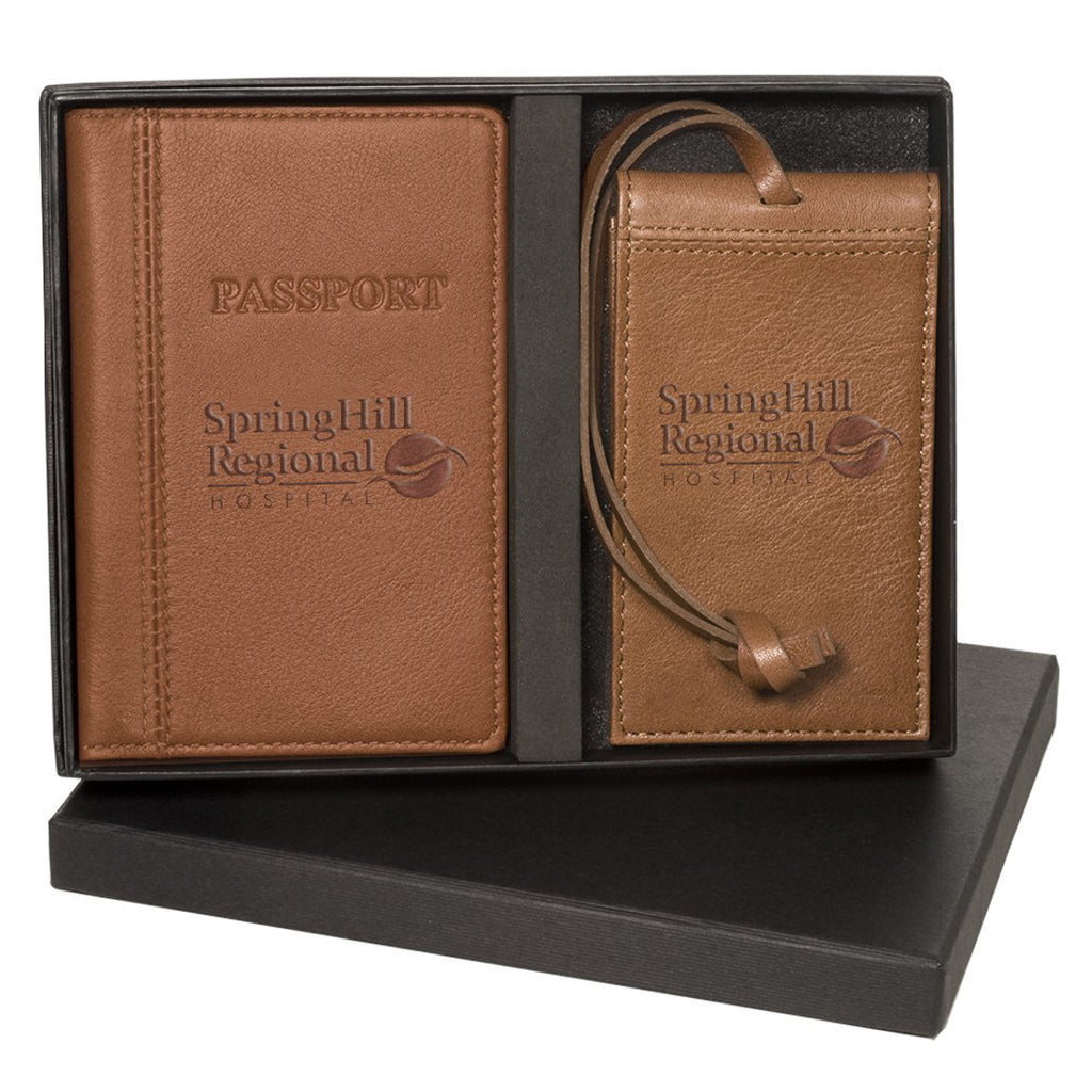 Leeman Voyager Lloyd Harbor Passport and Luggage Tag