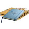 Leeman Light-Blue Tuscany Journal and Ferrero Rocher Chocolates Gift Set