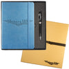Leeman Light Blue Tuscany Journal & Executive Pen Set