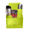 Leeman Lime-Green Tuscany Thermos, Tumbler, Journal, and Ghirardelli Gift Set