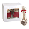 Leeman Red Casablanca Coffee Cups and Hot Cocoa Gift Set