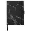 Leeman Black Medium Marble Refillable Journal