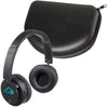 Leeman Black Wireless Noise Cancelling Headphones with Inline Microphone