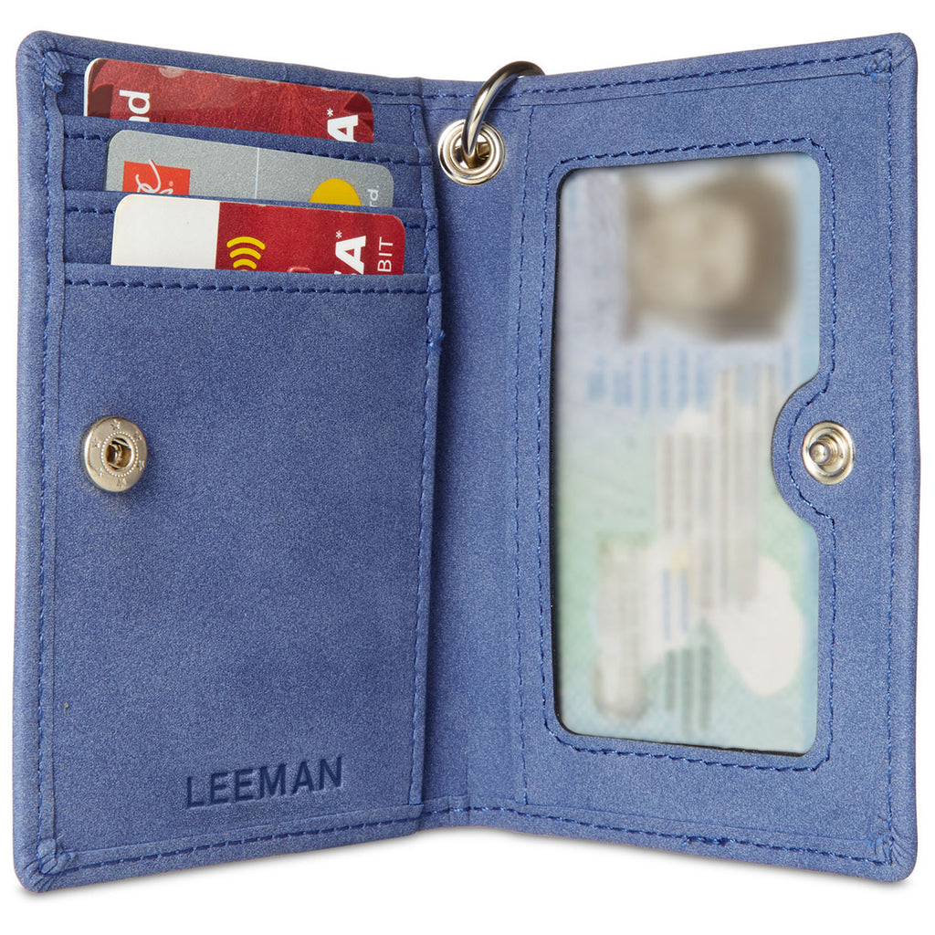 Leeman Blue-Reflex Leeman Nuba ID Wallet