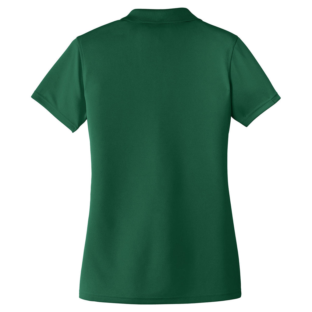 Port Authority Women's Deep Forest Green Dry Zone UV Micro-Mesh Polo