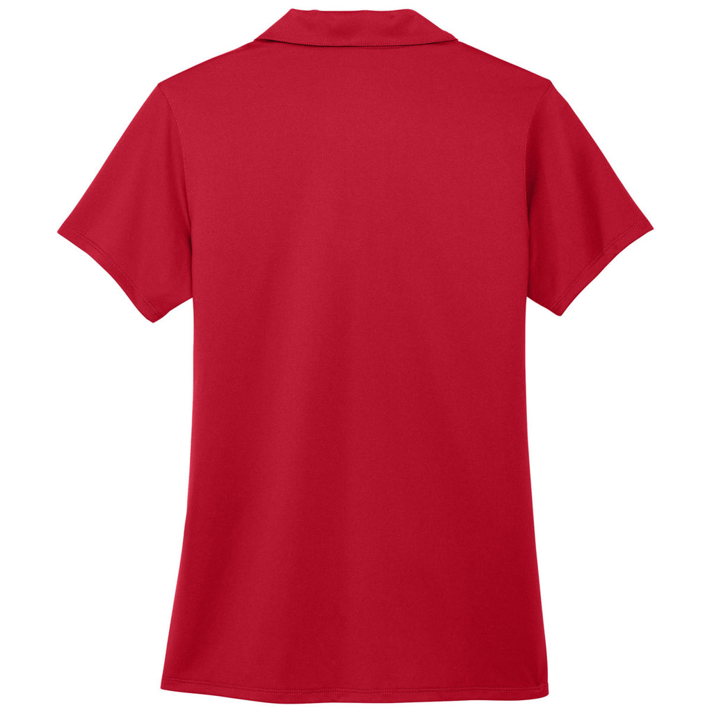 Port Authority Women's Engine Red Performance Staff Polo