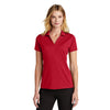 Port Authority Women's Engine Red Performance Staff Polo
