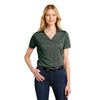 Port Authority Women's Deep Forest Green Shadow Stripe Polo