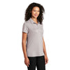 Port Authority Women's Gusty Grey/White Gingham Polo