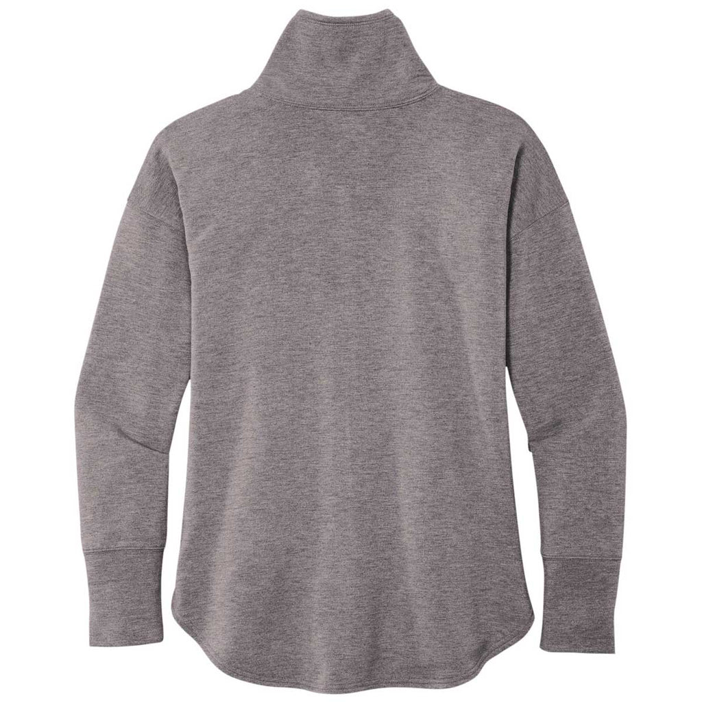 OGIO Women's Petrol Grey Heather Luuma Full-Zip Fleece