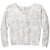 Port & Company Women's Dove Grey Beach Wash Cloud Tie-Dye V-Neck Sweatshirt