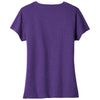 Port & Company Women's Team Purple Heather Fan Favorite Blend V-Neck Tee