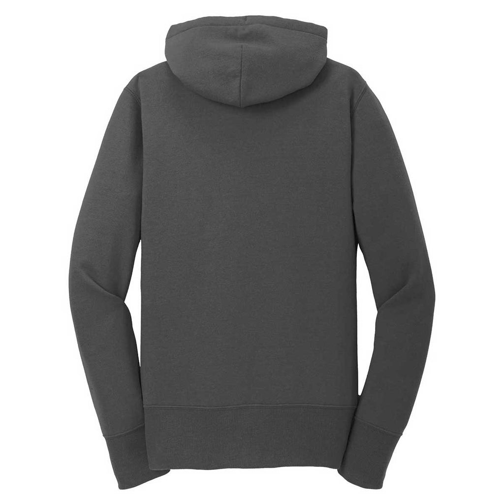 Port & Company Women's Charcoal Core Fleece Full-Zip Hooded Sweatshirt