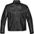 Stormtech Men's Black Switchback Nappa Leather Jacket
