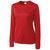 Clique Women's Red Long Sleeve Ice Tee