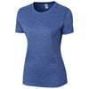 Clique Women's Blue Heather Charge Active Tee