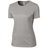Clique Women's Light Grey Heather Charge Active Tee
