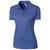 Clique Women's Blue Heather Charge Active Polo
