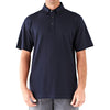 LinkSoul Men's Navy Stanford Short Sleeve Button-Down Polo