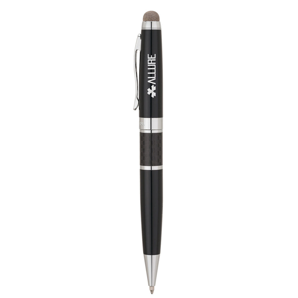 Bettoni Black Caserta Ballpoint Pen & Stylus