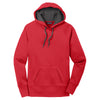 Sport-Tek Women's True Red Tech Fleece Hooded Sweatshirt