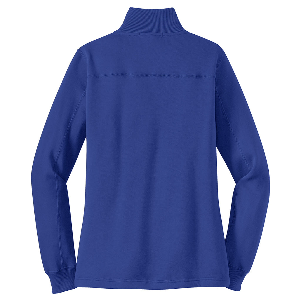 Sport-Tek Women's True Royal 1/4-Zip Sweatshirt