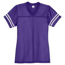 Sport-Tek Women's Purple/ White PosiCharge Replica Jersey