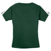 Sport-Tek Women's Forest Green/White Colorblock PosiCharge Competitor Tee