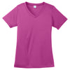 Sport-Tek Women's Pink Orchid PosiCharge Competitor V-Neck Tee