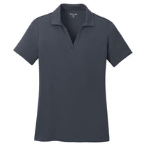 Sport-Tek Women's Graphite Grey PosiCharge RacerMesh Polo