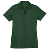 Sport-Tek Women's Forest Green PosiCharge Active Textured Polo