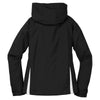 Sport-Tek Women's Black/White Colorblock Hooded Raglan Jacket