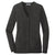Port Authority Women's Black Marl Marled Cardigan Sweater