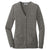 Port Authority Women's Warm Grey Marl Marled Cardigan Sweater