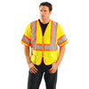OccuNomix Men's Yellow Classic Mesh Two-Tone Vest