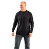 OccuNomix Men's Navy Classic Flame Resistant Long Sleeve T-Shirt HRC 2