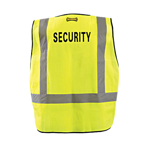 OccuNomix Yellow Dor Public Safety "Security" Mesh Vest