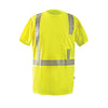 OccuNomix Men's Yellow Segmented Tape Short Sleeve T-Shirt