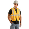 OccuNomix Men's Yellow Classic Flame Resistant Cotton Non-Ansi Solid Vest HRC 1