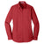 Port Authority Women's Rich Red Long Sleeve Carefree Poplin Shirt