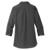 Port Authority Women's Graphite 3/4-Sleeve Carefree Poplin Shirt