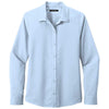 Port Authority Women's Cloud Blue Long Sleeve Performance Staff Shirt