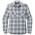 Port Authority Women's Grey/Cream Open Plaid Plaid Flannel Shirt