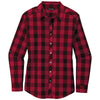 Port Authority Women's Rich Red Everyday Plaid Shirt