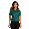 Port Authority Women's Marine Green Short Sleeve SuperPro React Twill Shirt