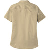 Port Authority Women's Wheat Short Sleeve SuperPro React Twill Shirt