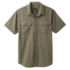 prAna Men's Cargo Green Cayman Short Sleeve Shirt