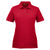 Harriton Women's Red 6 oz. Ringspun Cotton Pique Short-Sleeve Polo